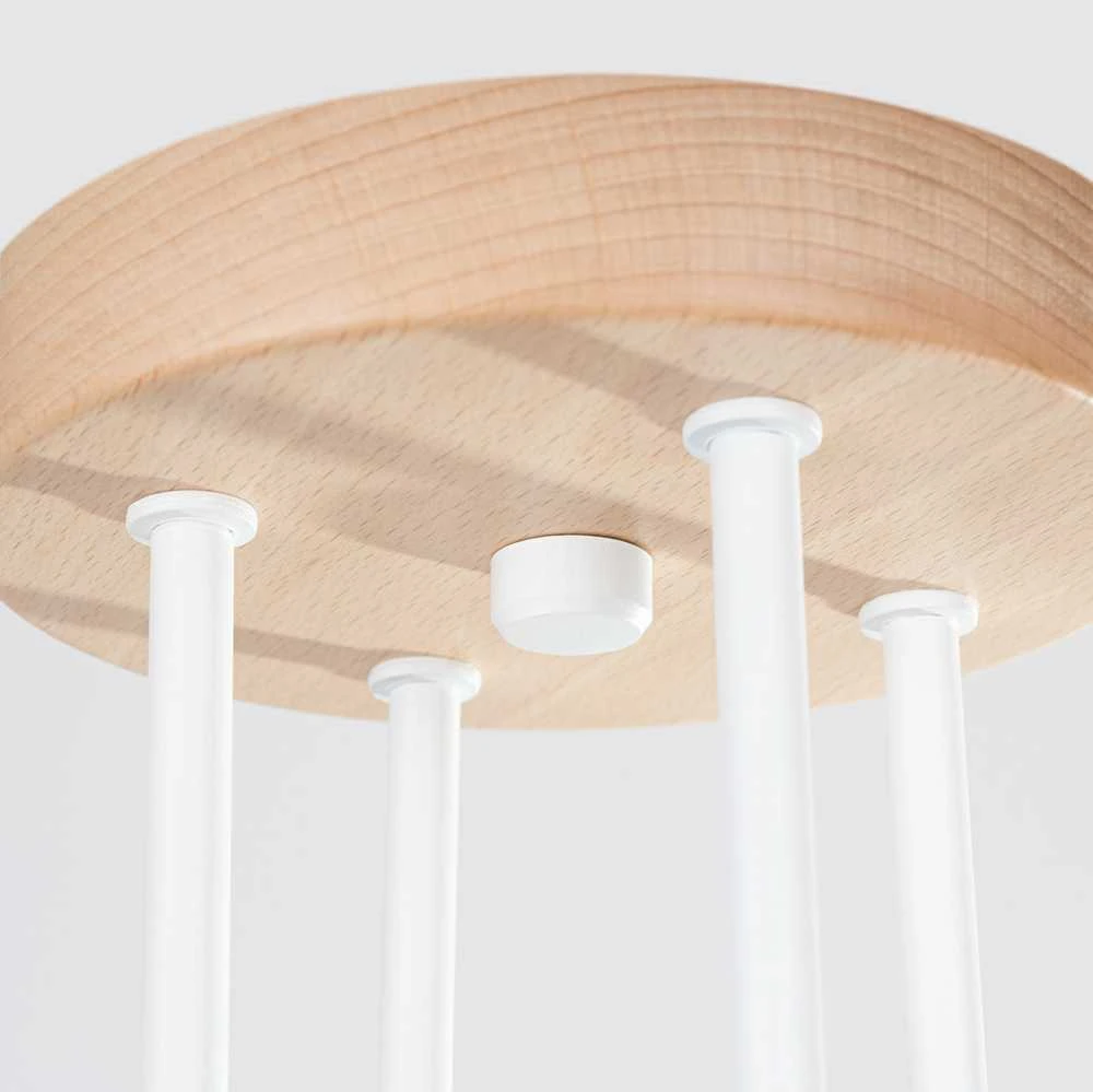 Lubinis šviestuvas Sollux Lighting Šviestuvas TIMBO 4 baltas