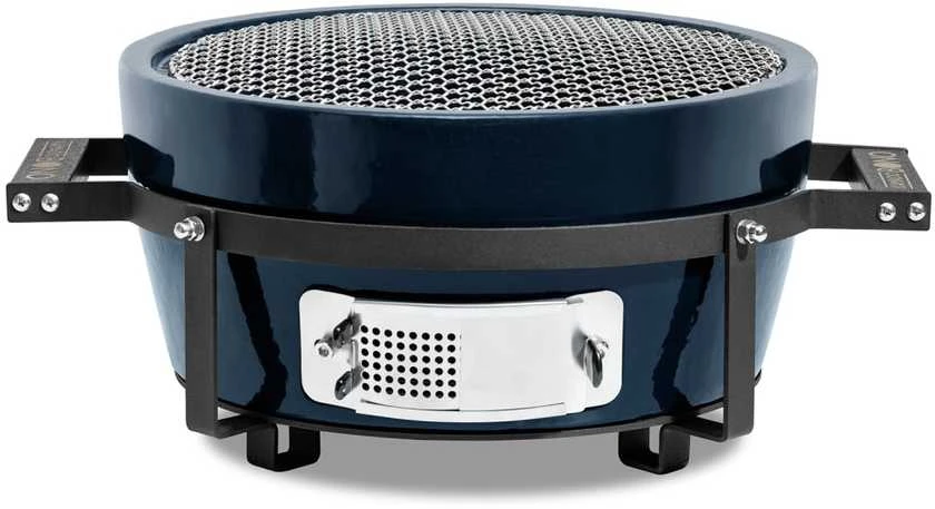 Kamado Bono Hibachi EVO stalo grilis, apvalus, Royal Raudona