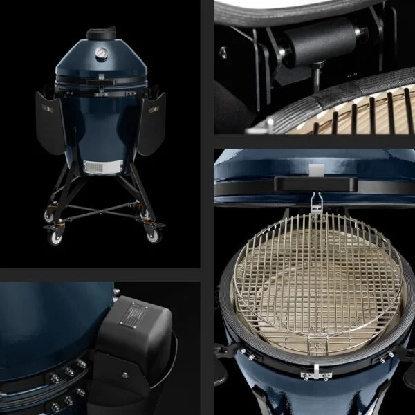 Kamado Bono kepsninė Media EVO 22" 56cm, Navy mėlyna