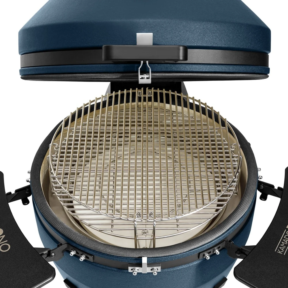 Kamado Bono kepsninė Grande EVO 25" / 64 cm, tamsiai mėlyna, matinė