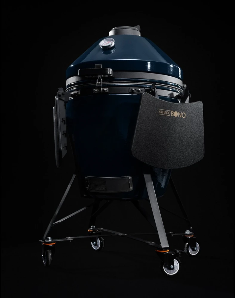 Kamado Bono kepsninė Grande EVO 25" / 64 cm, tamsiai mėlyna