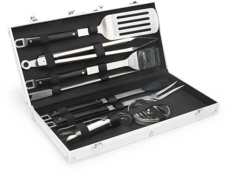 Texas_Club Grilio įrankių komplektas Kamado Bono Žalgiris Toolset