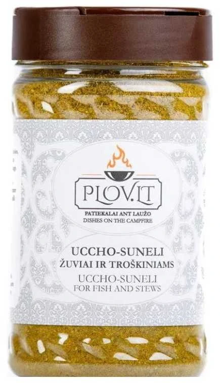 Plov.lt Uccho-suneli prieskonių mišinys žuviai ir troškiniams