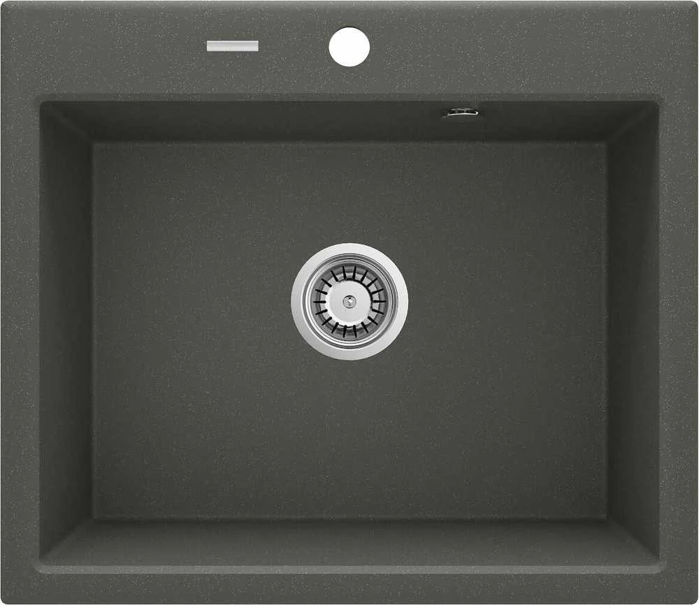 Deante granitinė virtuvinė plautuvė Deante Andante, ZQN_T103, Anthracite