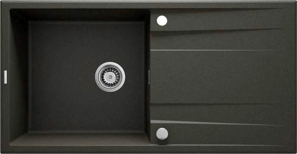 Deante granitinė virtuvinė plautuvė Deante Eridan ZQE T713, Anthracite