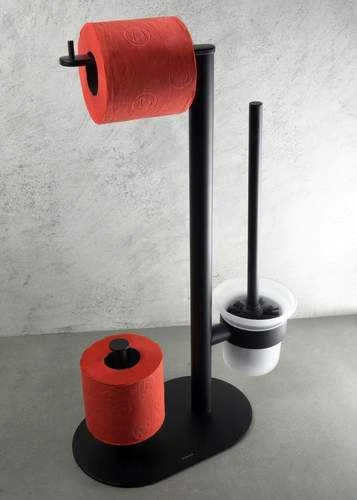 Deante Round stovas tualetiniam popieriui ADR_N732, Nero