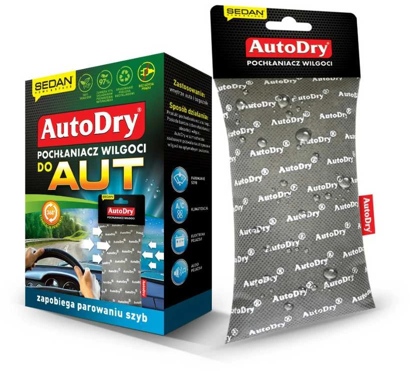 Amio Drėgmės sugėriklis automobiliui AutoDry