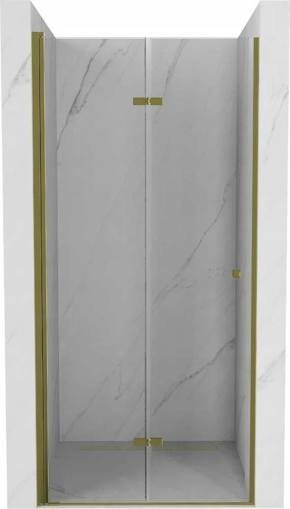 Dušo durys Mexen Lima, Gold, 100 cm