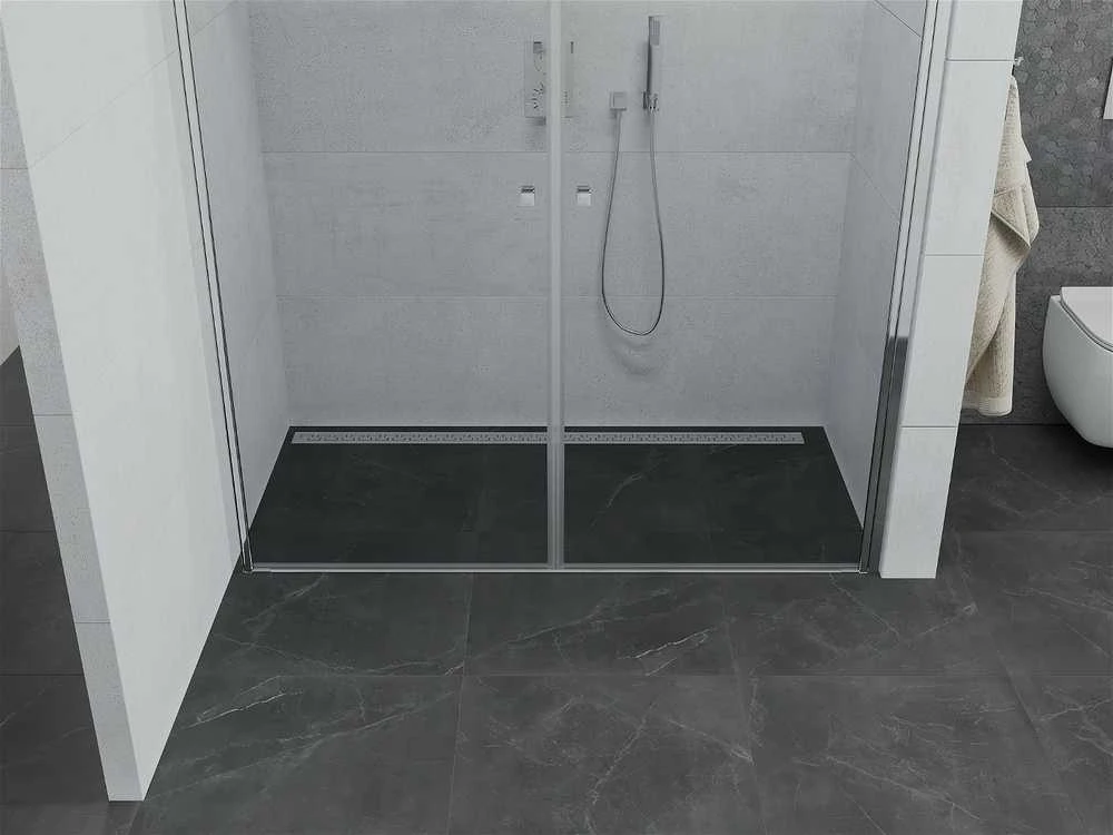 Dušo durys Mexen Pretoria Duo, Chrome, 150 cm