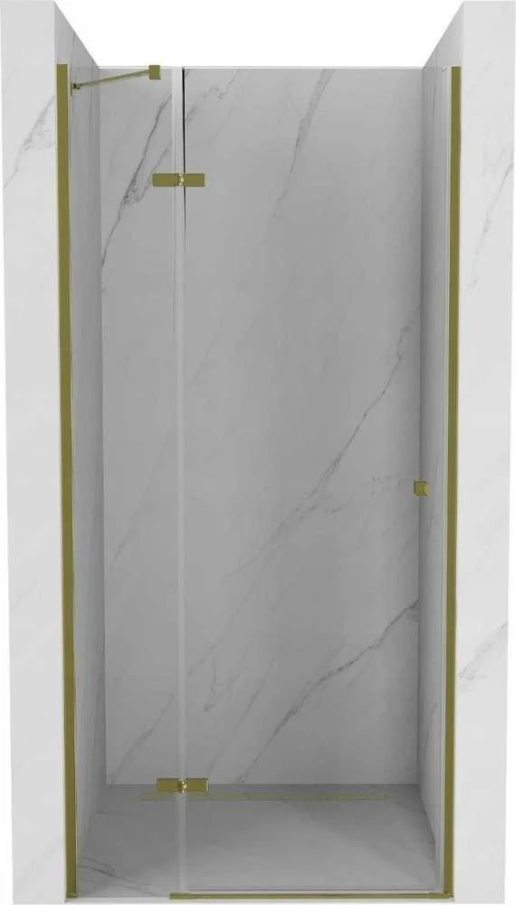 Dušo durys Mexen Roma, Gold, 120 cm