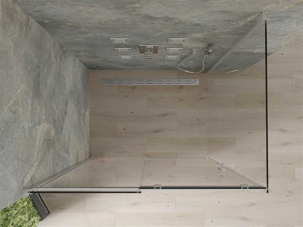 Dušo kabina Mexen Omega, Chrome, 110 x 90 cm