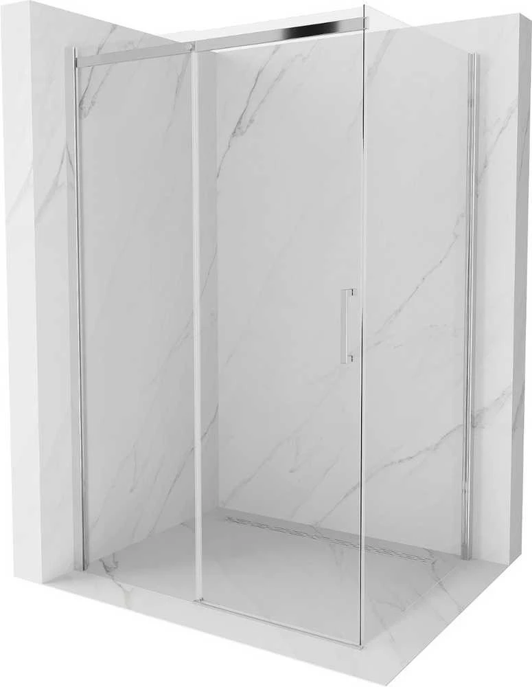 Dušo kabina Mexen Omega, Chrome, 130 x 90 cm