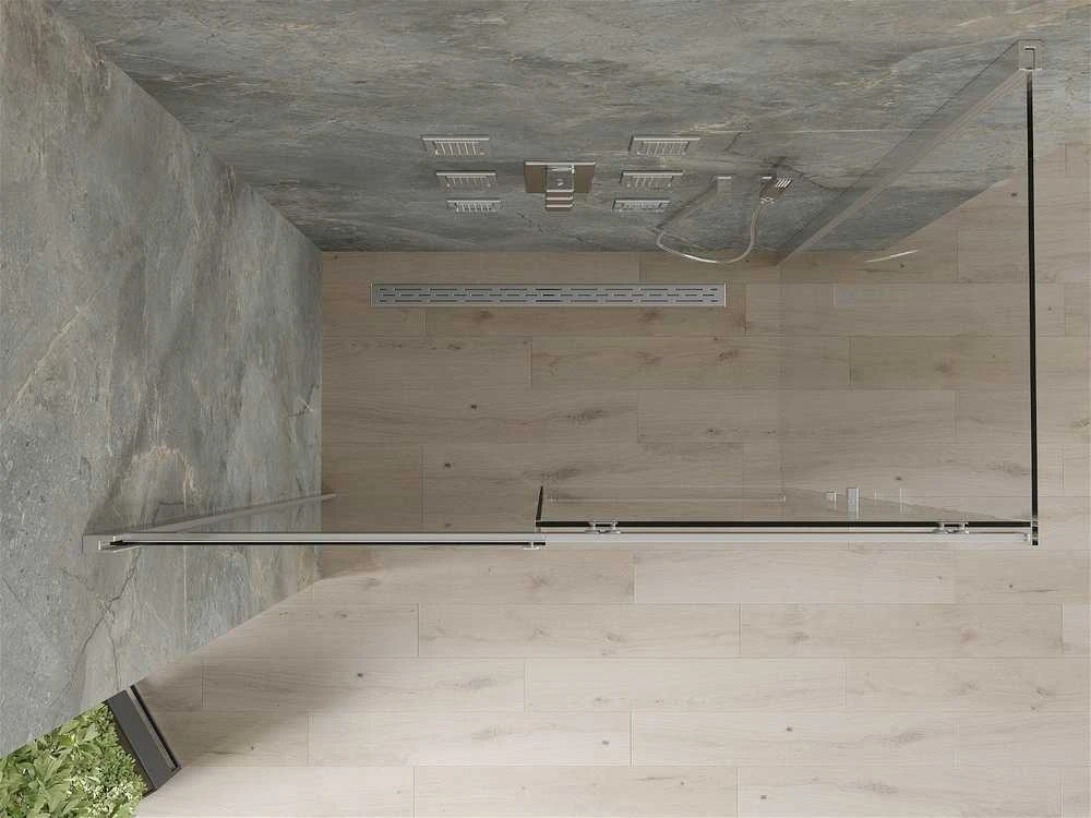 Dušo kabina Mexen Omega, Chrome, 160 x 70 cm