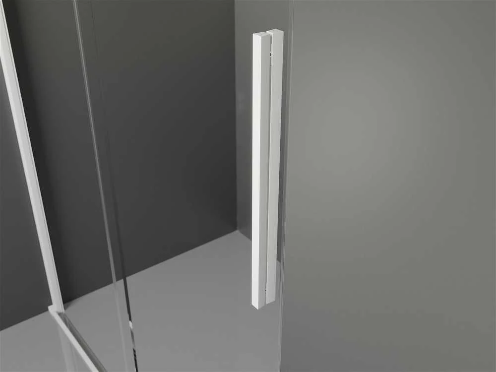 Dušo kabina Mexen Velar, Baltas, 90 x 80 cm