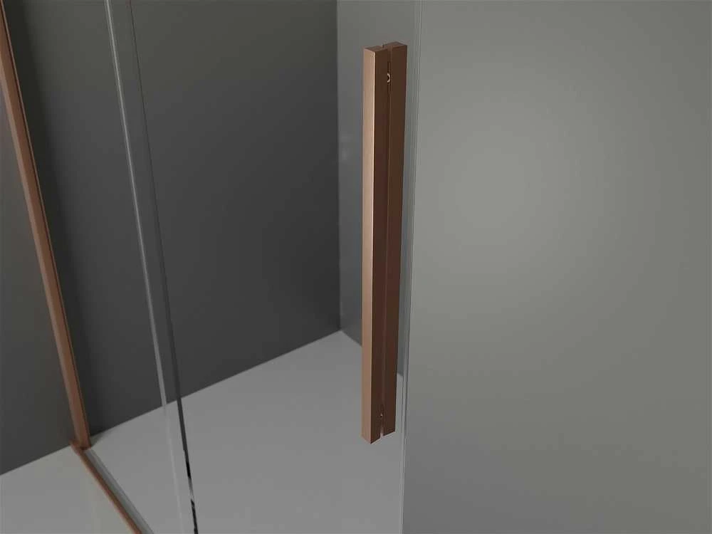Dušo kabina Mexen Velar, Brushed copper, 130 x 75 cm