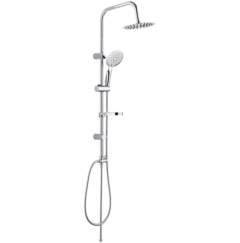 Dušo komplektas Laveo Fino PL2_20OX, Chrome