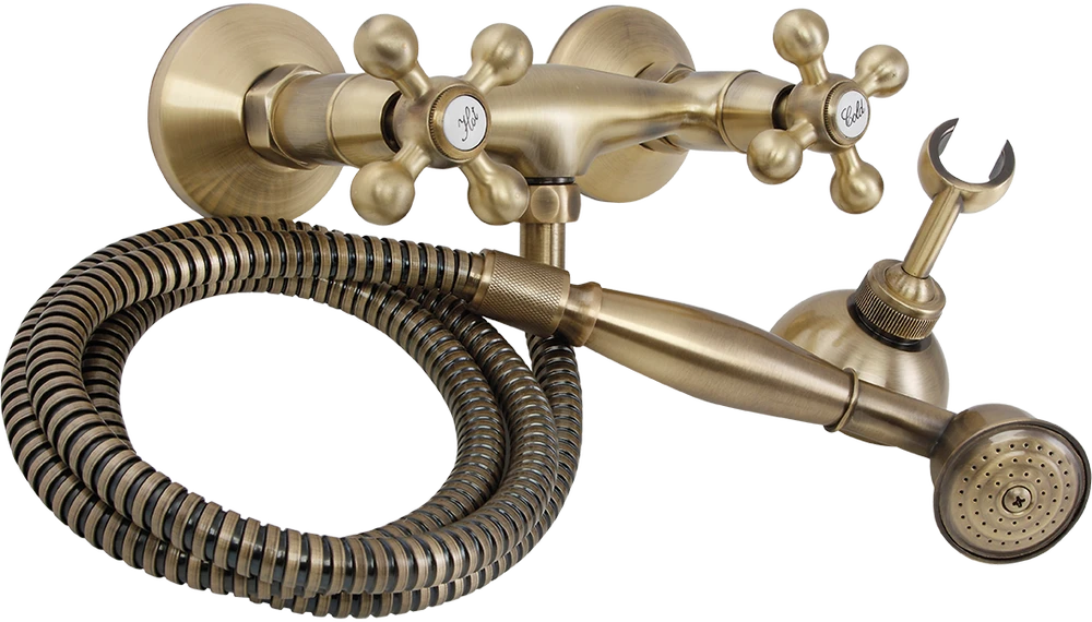 Dušo komplektas su maišytuvu Kuchinox STILO, BKI_541D, Antique brass