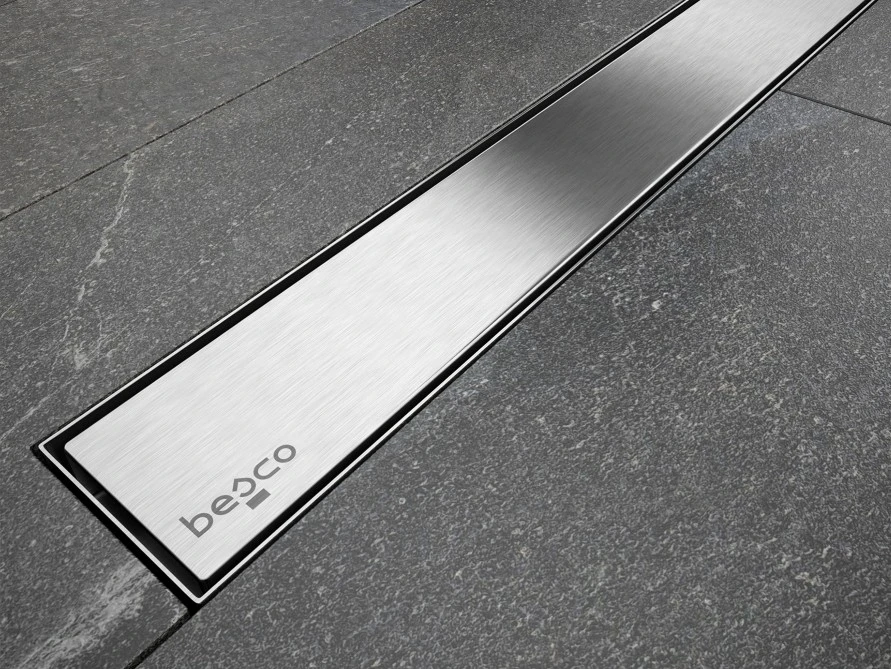 Dušo latakas Besco Virgo Duo, Chrome, 70 cm