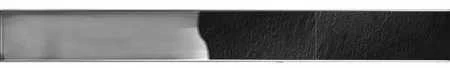 Dušo latakas įklijuojamai plytelei Laveo Plado, 60 cm, Steel