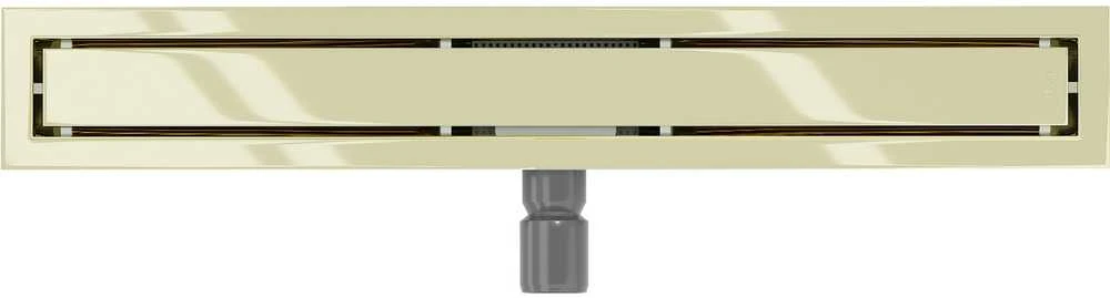 Dušo latakas Mexen Flat 2 in 1, Gold, 60 cm