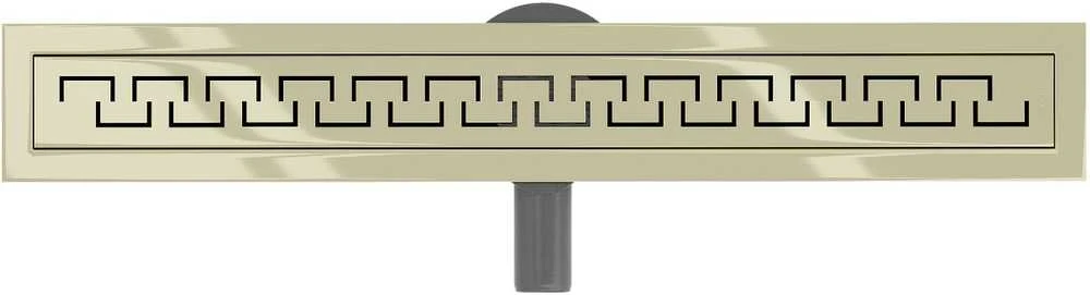 Dušo latakas Mexen Flat 360 Athens, Gold, 80 cm