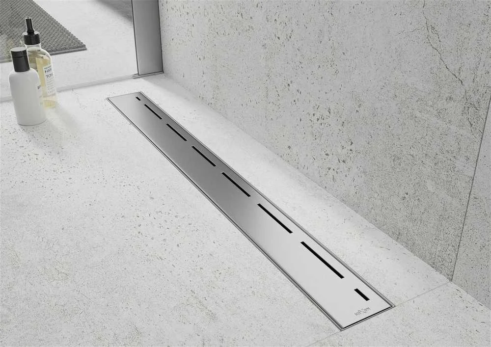 Dušo latakas Mexen Flat 360 Modern, Chrome, 50 cm