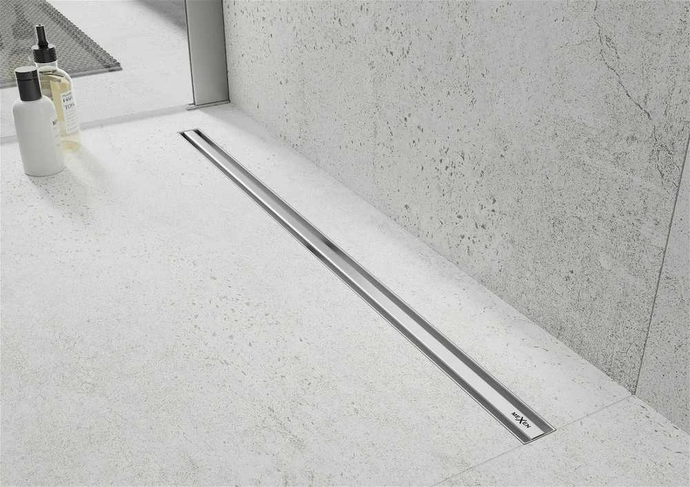 Dušo latakas Mexen Flat 360 Slim, Chrome, 180 cm