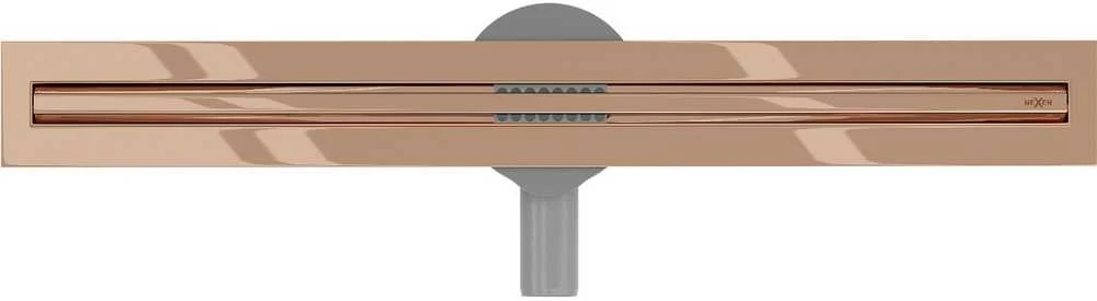 Dušo latakas Mexen Flat 360 Slim, Rose Gold, 80 cm
