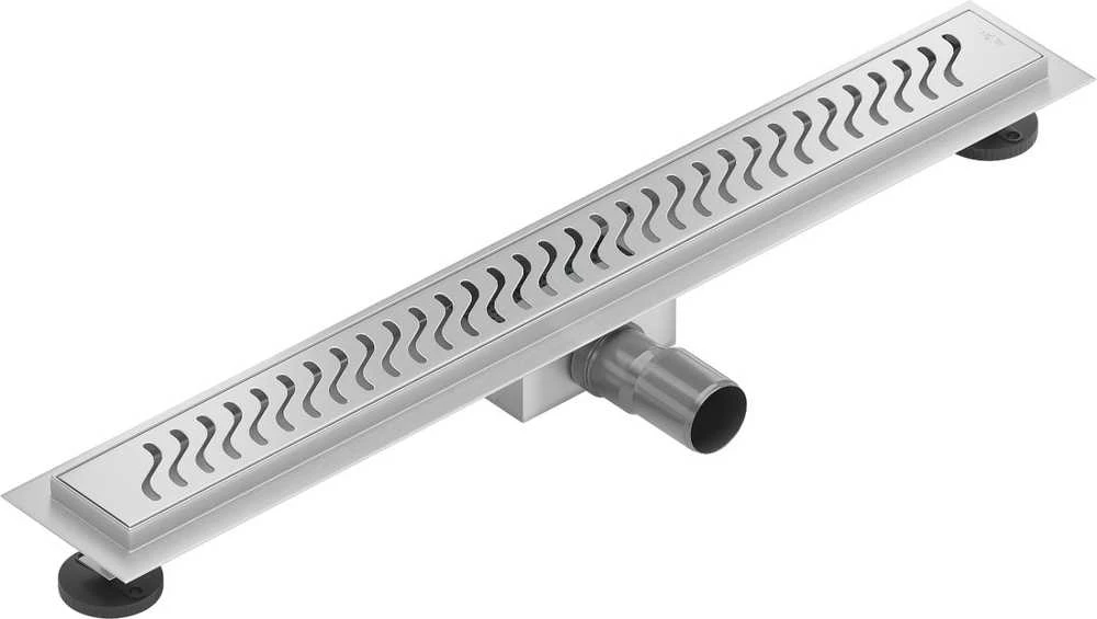 Dušo latakas Mexen Flat 360 Wind, Chrome, 50 cm