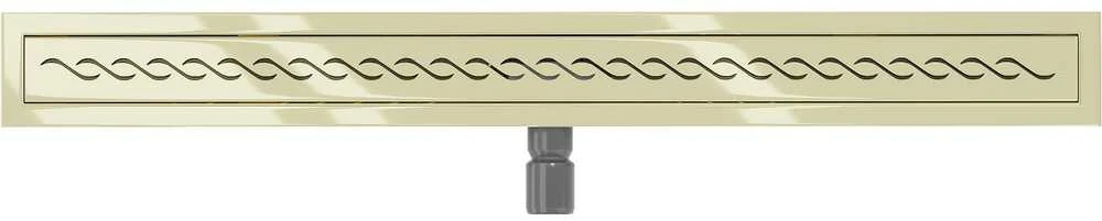 Dušo latakas Mexen Flat Classic, Gold, 90 cm