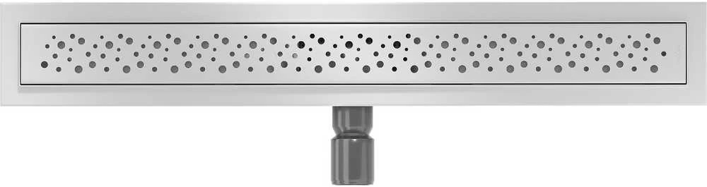 Dušo latakas Mexen Flat Dots, Chrome, 60 cm