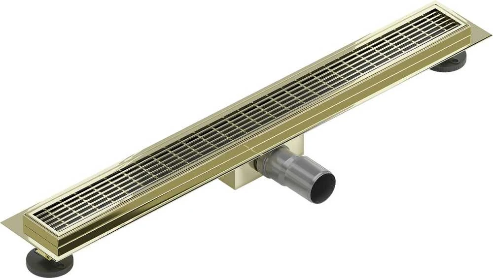 Dušo latakas Mexen Flat M33, Gold, 100 cm