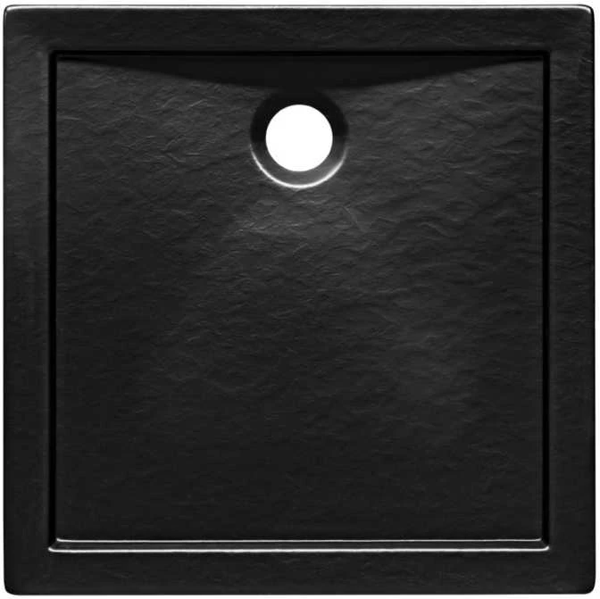 Dušo padėklas Besco Aquarius SlimLine Stone Effect New, 80 x 80 x 5,5 cm