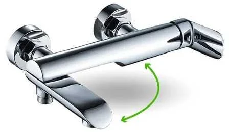 Dušo sistema su maišytuvu Laveo Alea, Chrome