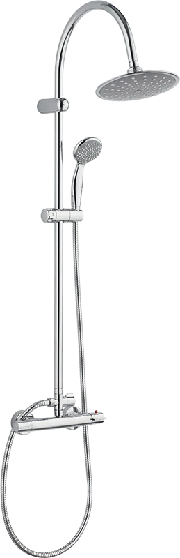 Dušo sistema su termostatiniu maišytuvu Kuchinox FOX, PG8_00OB, Chrome