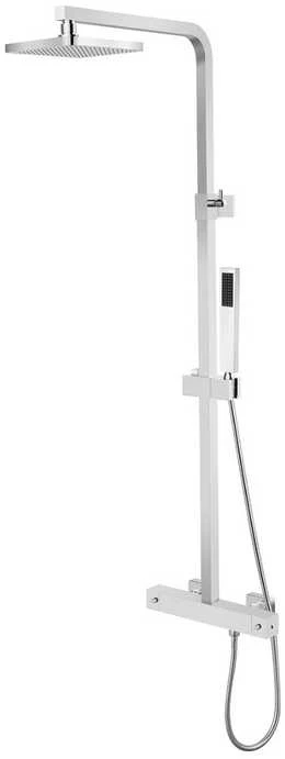 Dušo sistema su termostatu Besco Modern / Varium, Chrome