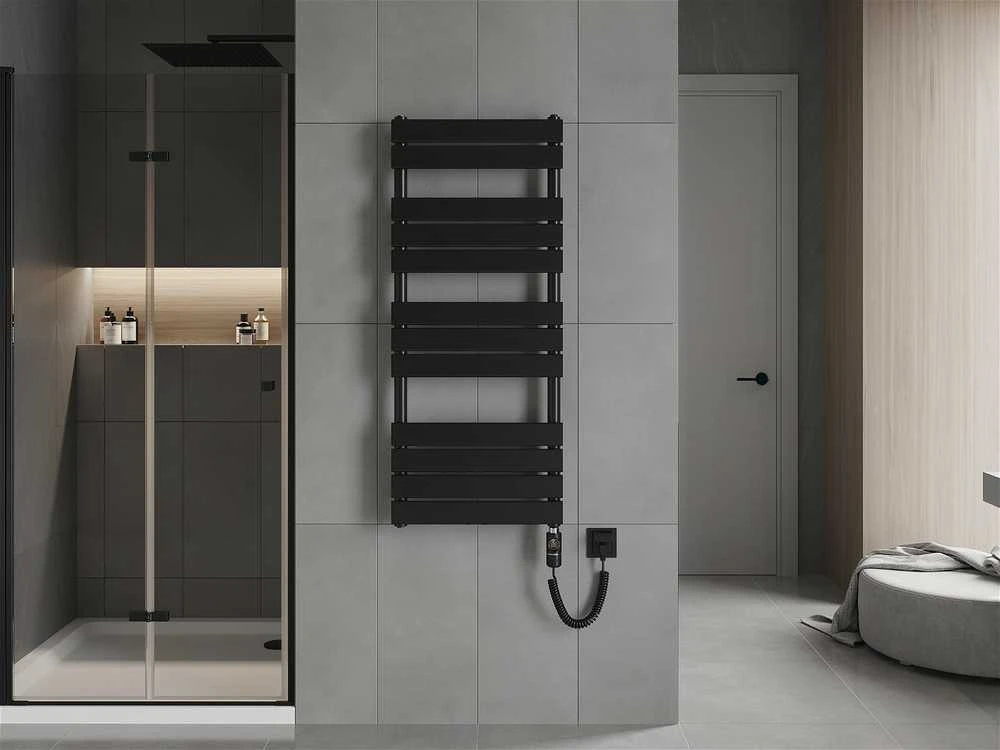 Elektrinis rankšluosčių džiovintuvas Mexen Ceres, 1200 x 500 mm, 600 W, juodas