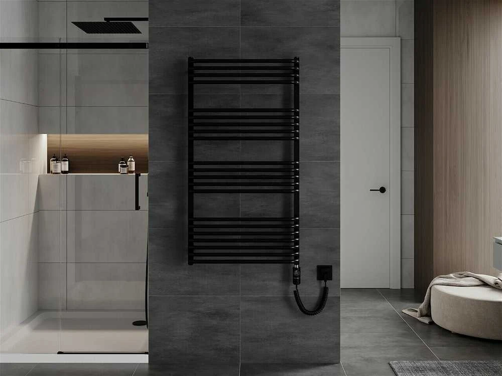 Elektrinis rankšluosčių džiovintuvas Mexen Apollo, 1210 x 650 mm, 900 W, juodas