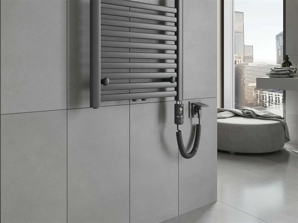 Elektrinis rankšluosčių džiovintuvas Mexen Hades, 800 x 600 mm, 600 W, antracitas