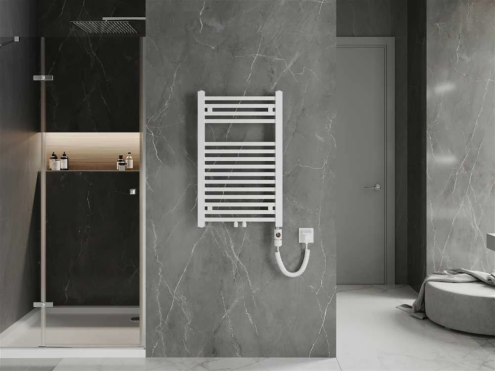 Elektrinis rankšluosčių džiovintuvas Mexen Pluton, 800 x 500 mm, 600 W, baltas