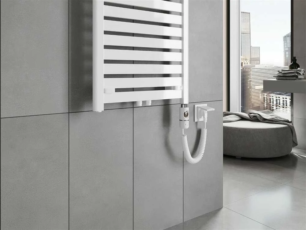 Elektrinis rankšluosčių džiovintuvas Mexen Uran, 800 x 500 mm, 600 W, baltas