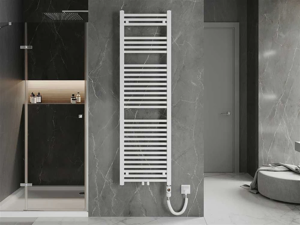 Elektrinis rankšluosčių džiovintuvas Mexen Pluton, 1700 x 500 mm, 900 W, baltas
