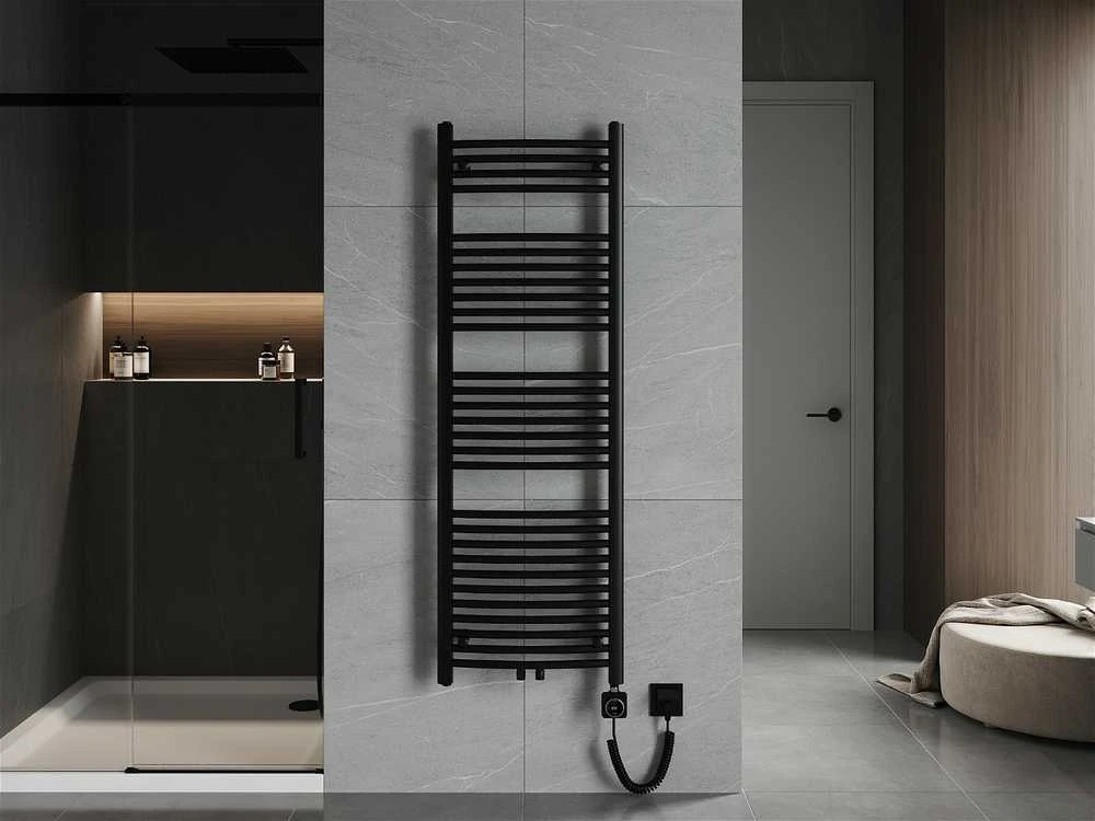 Elektrinis rankšluosčių džiovintuvas Mexen Ares, 1500 x 500 mm, 600 W, juodas