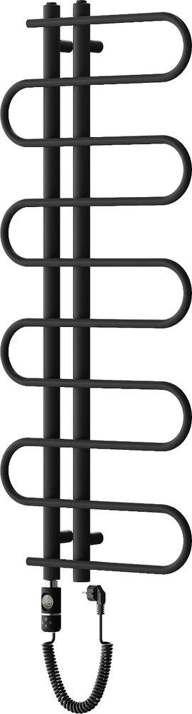 Elektrinis rankšluosčių džiovintuvas Mexen Kiso, 1250 x 500 mm, 300 W, juodas