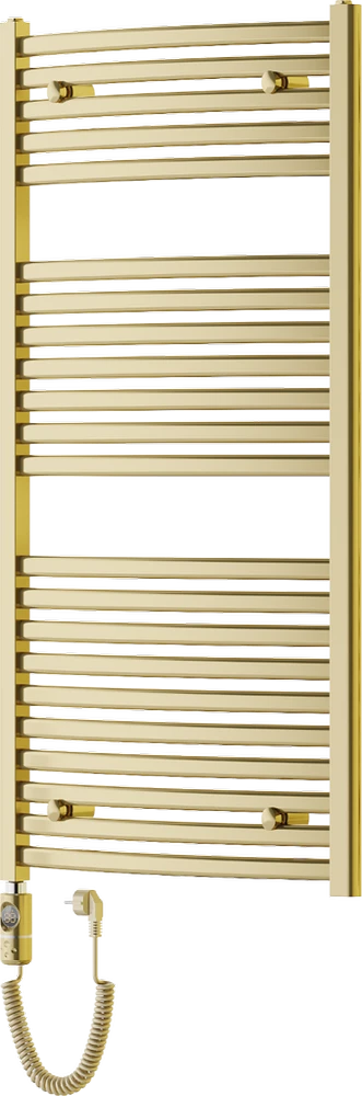 Elektrinis rankšluosčių džiovintuvas Mexen Helios, 1200 x 600 mm, 600 W, aukso