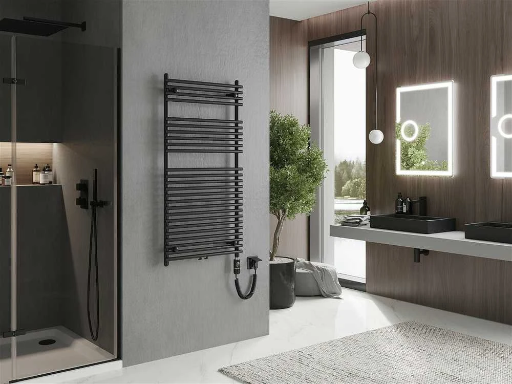 Elektrinis rankšluosčių džiovintuvas Mexen Sol, 1200 x 600 mm, 900 W, juodas