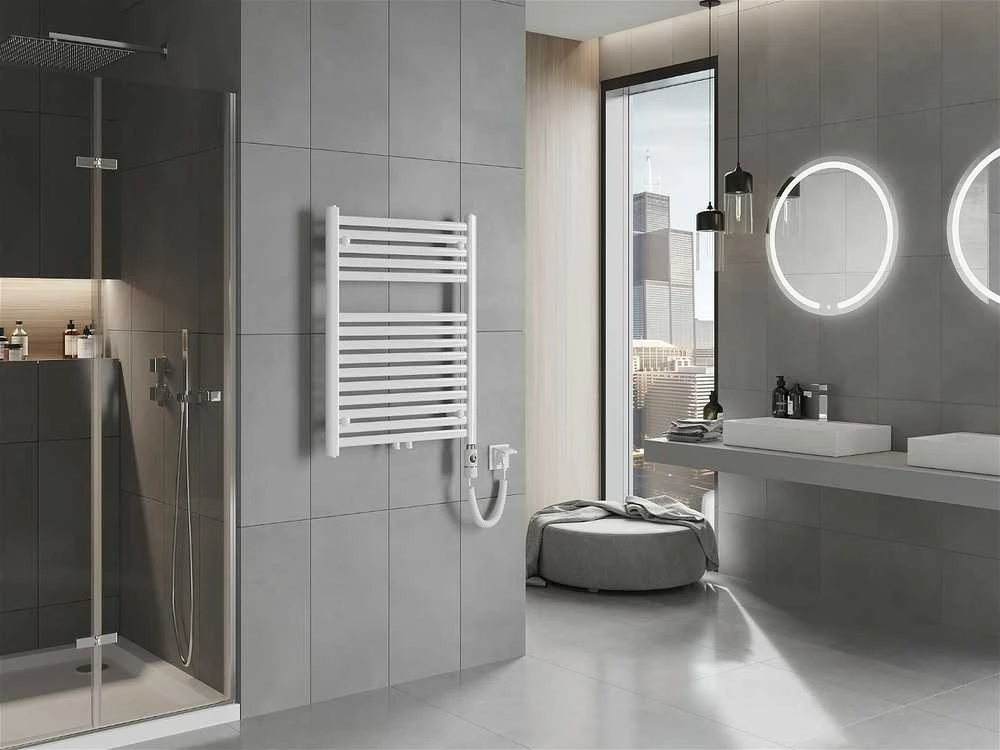 Elektrinis rankšluosčių džiovintuvas Mexen Hades, 800 x 600 mm, 600 W, balta