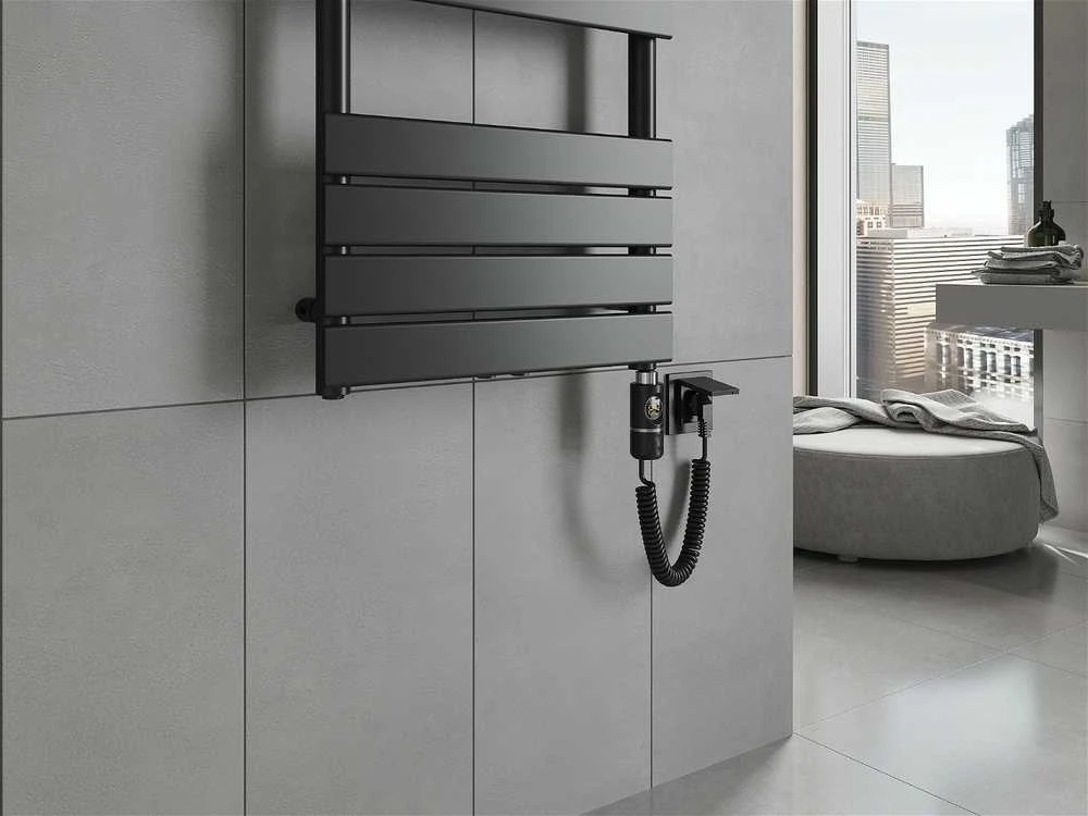 Elektrinis rankšluosčių džiovintuvas Mexen Ceres, 1200 x 500 mm, 600 W, juodas