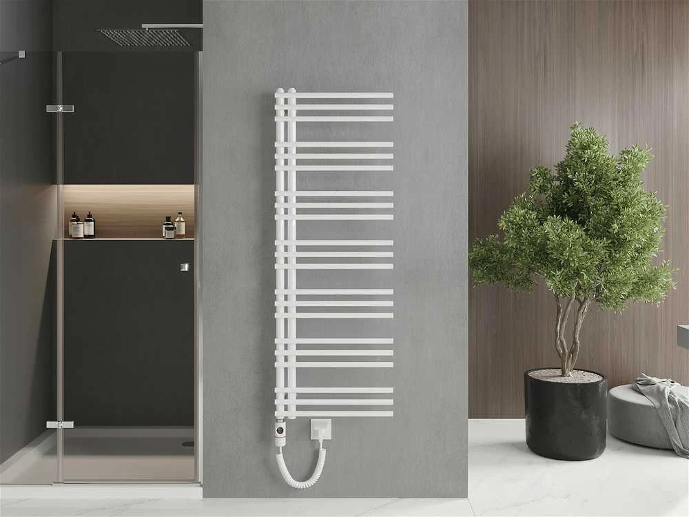 Elektrinis rankšluosčių džiovintuvas Mexen Neptun, 1400 x 500 mm, 600 W, baltas