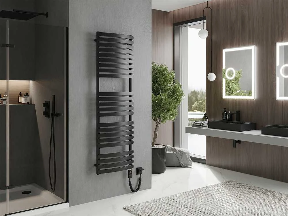 Elektrinis rankšluosčių džiovintuvas Mexen Bachus, 1600 x 500 mm, 900 W, juodas